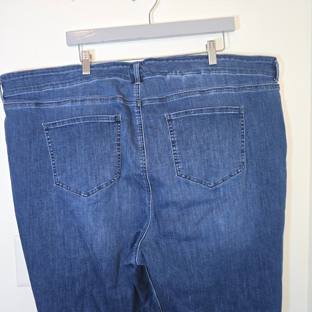 NYDJ Girlfriend Jeans Womens 24 W Blue Lift Tuck Stretch Denim Mid Rise - Picture 7 of 11